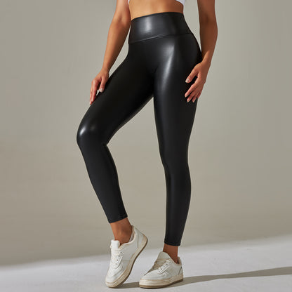 Women Clothes Leggings High Waist Faux Leather Pants Women Sexy Faux Leather Autumn Winter Leggings