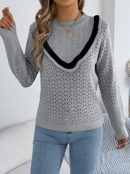 Women Clothing Autumn Winter Fungus Long Sleeve Pullover