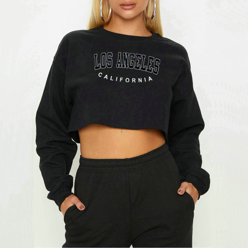 Women Clothing Autumn Winter Graphic Print Sweatshirt