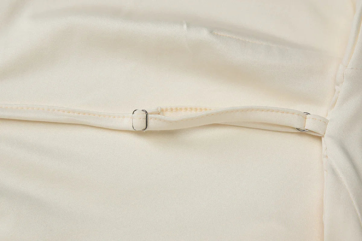 Women Clothing Summer Sexy Backless Halter Pleated Dress Women