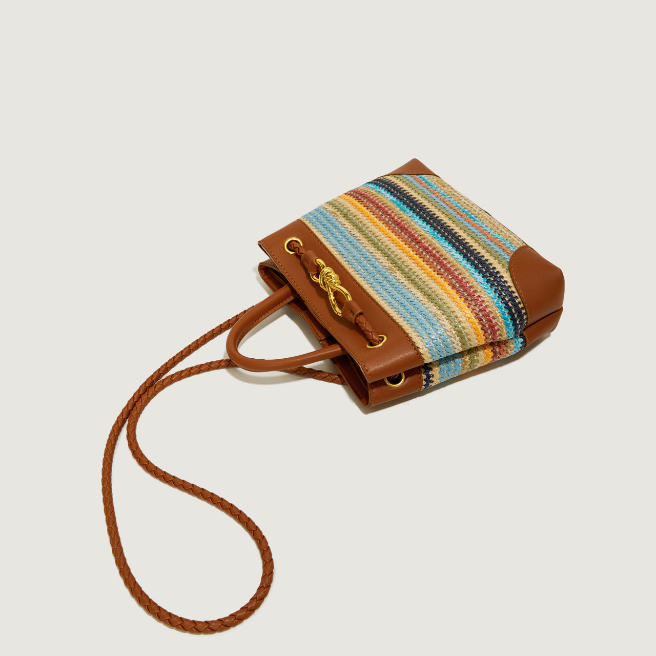 Messenger Bag Korean Niche Straw Woven Bag for Women Summer All Matching Beach Handbag