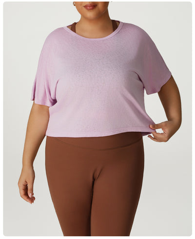 Plus Size Sports Blouse Fitness Yoga Wear T shirt Sportswear Half Sleeve T shirt Women Yoga Wear Top