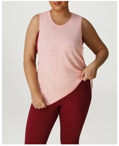 Plus Size Yoga Wear Vest Sports Yoga Wear Yoga Clothing Top Hip Covering Plump Girls Summer T shirt