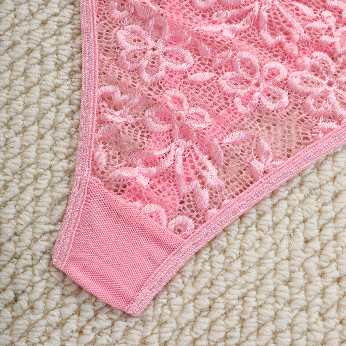 Lace Bra Set Sexy Lingerie Push up Girl Triangle Cup Comfortable Big Breasts Sexy Pajamas