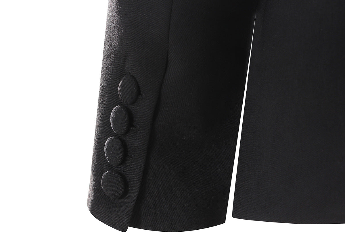 Special Interest Design High Grade European Crystal Rhinestone Beaded Adult Women Loose Blazer