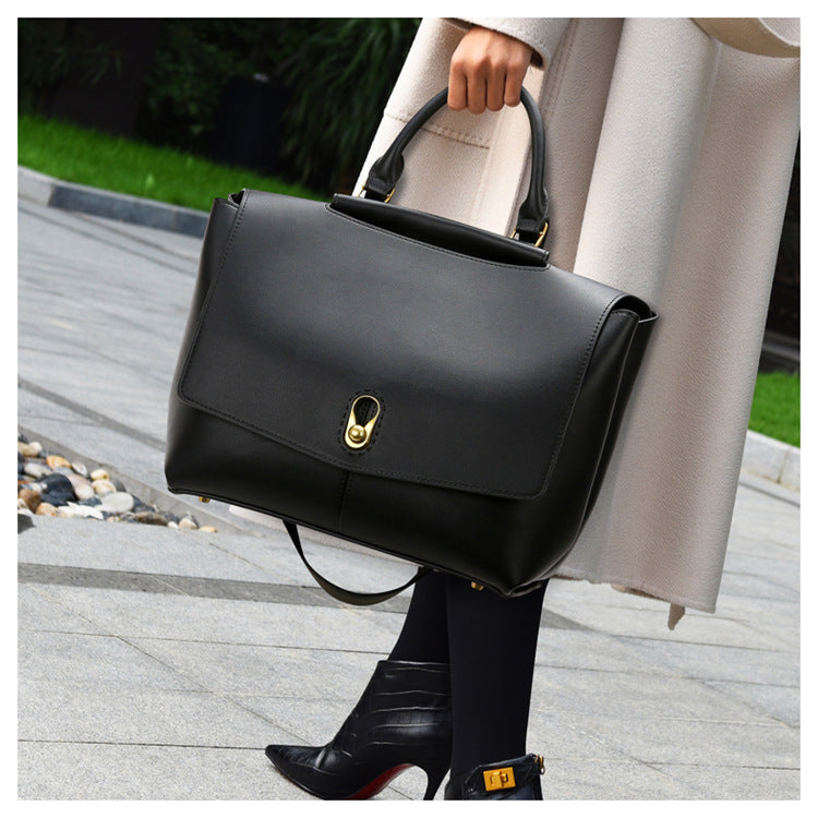 Handbag Women High Grade Office Women Bag Handheld Tote Bag Large Capacity Bag Women - GLAMWEARS