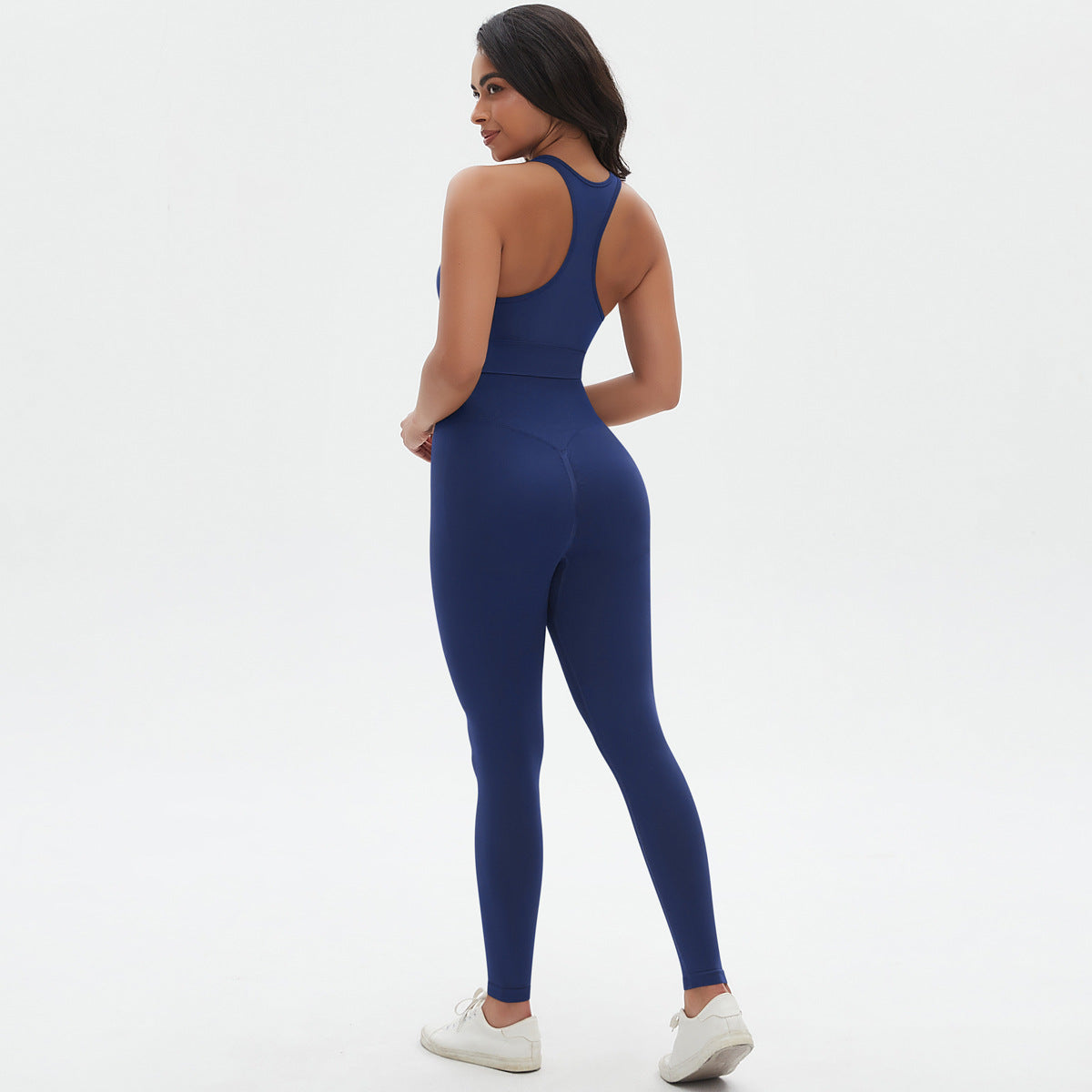 Seamless Cross Bra Peach Skinny Hip Lift Yoga Suit Sports Running Fitness Yoga Wear Women
