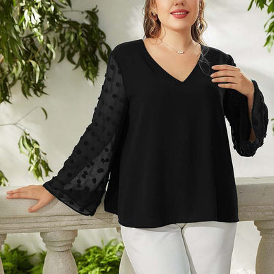 Plus Size Women Top Women Clothes Top Bottoming Shirt