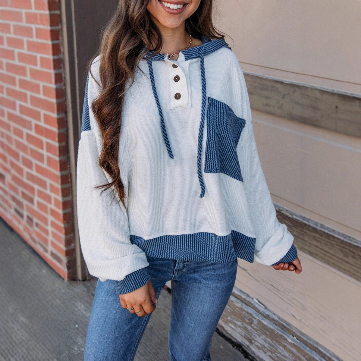 White and Blue