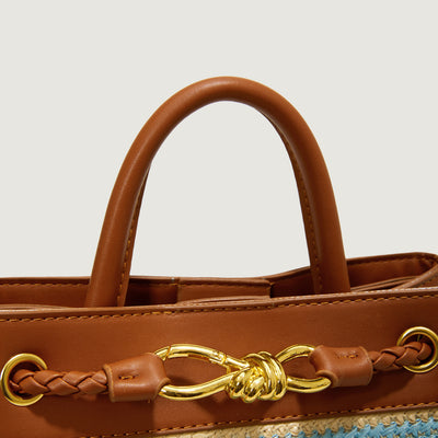 Messenger Bag Korean Niche Straw Woven Bag for Women Summer All Matching Beach Handbag