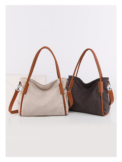Bag Tote Bag Korean Loose Women Bag Simple Office Crossbody Bag Large Capacity Shoulder Bag Women